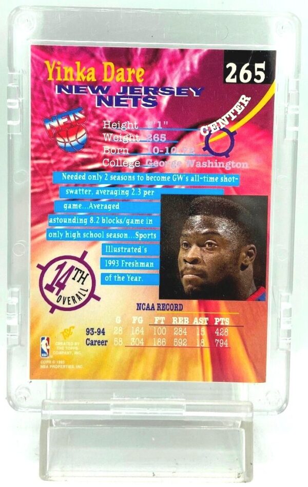 1994 TSC Yinka Dare RC #265 (2)