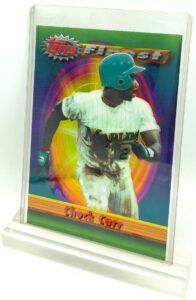 1994 Topps Finest MLB Chuck Carr Card #8 (4)