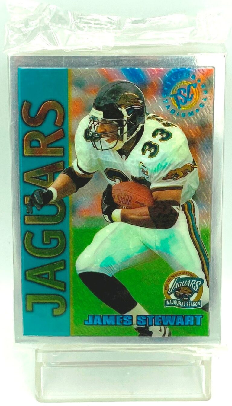 Vintage 1995 Topps Stadium Club Jacksonville Jaguars Inaugural Season Factory Sealed 22Card