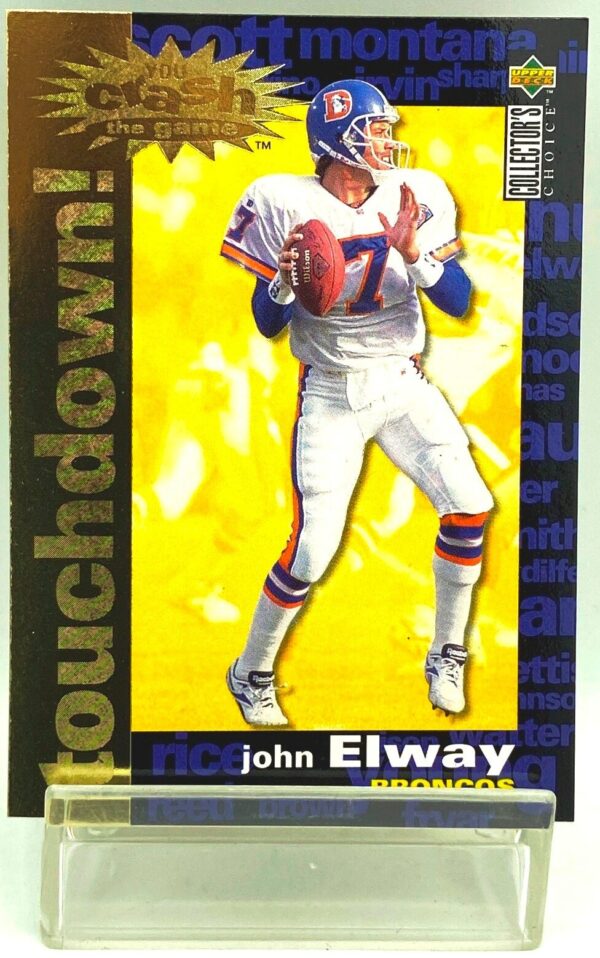 1995 UD Crash The Game GTD John Elway (1) 1995 UD Crash The Game GTD John Elway (1)