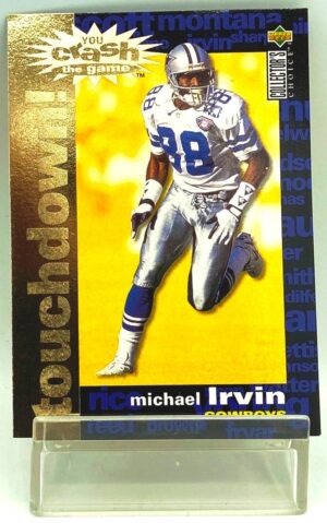 1995 UD Crash The Game GTD Michael Irvin (1)