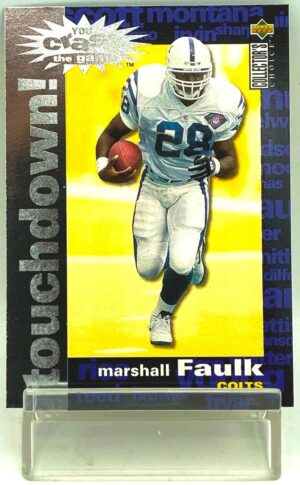1995 UD Crash The Game STD M Faulk (1)