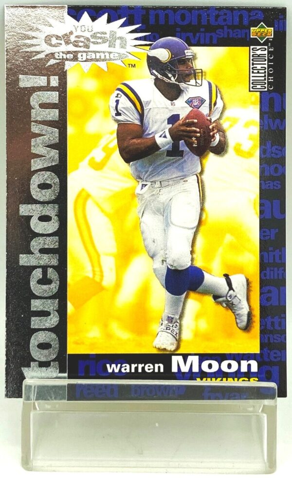 1995 UD Crash The Game STD Warren Moon (1) 1995 UD Crash The Game STD Warren Moon (1)