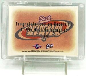 1996 Best Autograph Alvie Shepherd (4)