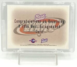 1996 Best Autograph Everett Stull II (4)