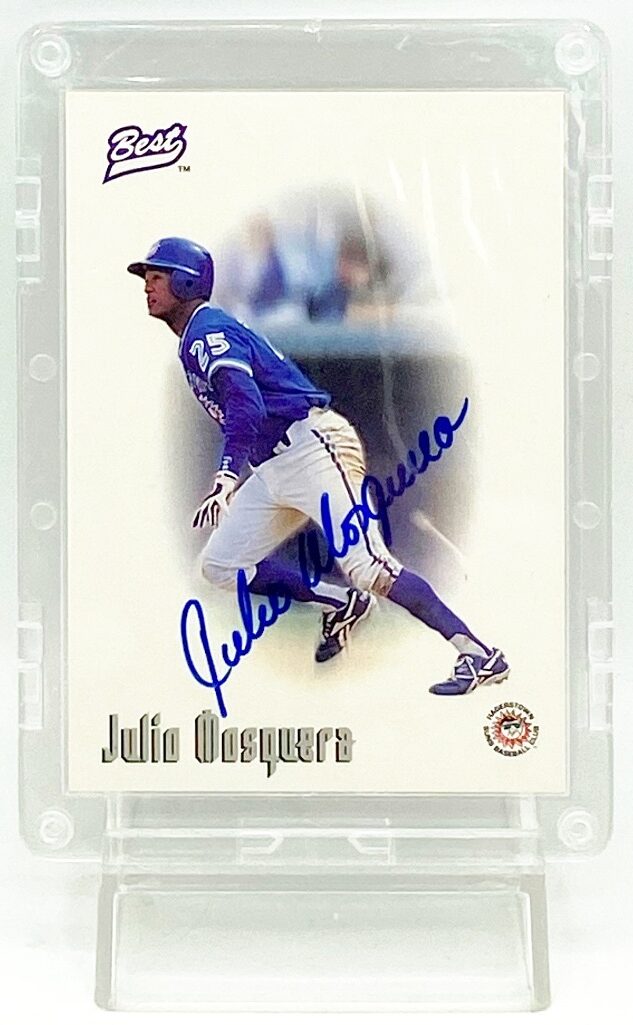 1996 Best Autograph Julio Masquera (1)
