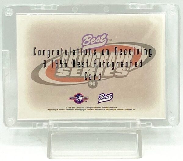 1996 Best Autograph Lonell Roberts (4) 1996 Best Autograph Lonell Roberts (4)