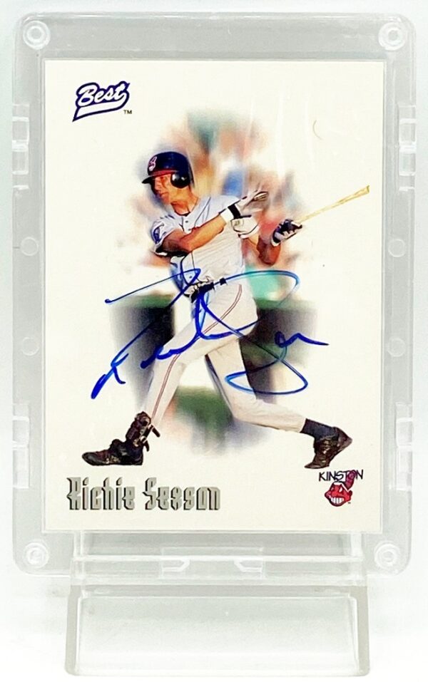 Vintage 1996 Best Prospects Authentic Autograph Richie SessonTeam