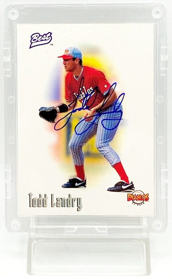 1996 Best Autograph Todd Landry (1) 1996 Best Autograph Todd Landry (1)