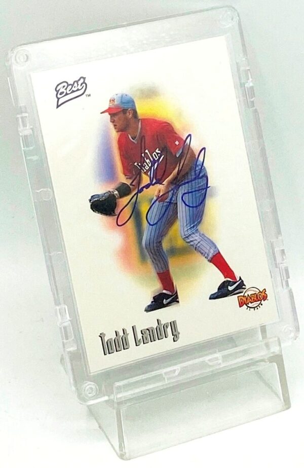 1996 Best Autograph Todd Landry (2) 1996 Best Autograph Todd Landry (2)