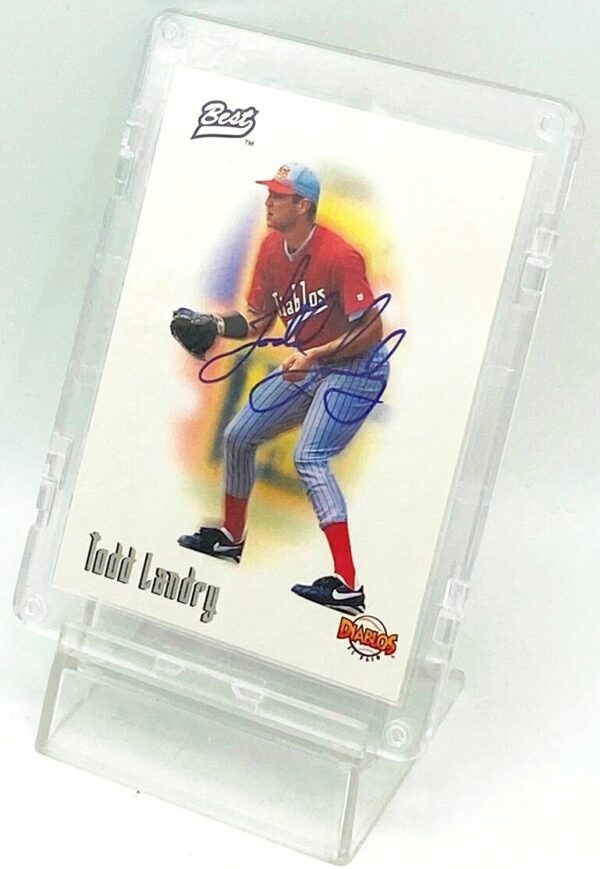 1996 Best Autograph Todd Landry (3) 1996 Best Autograph Todd Landry (3)