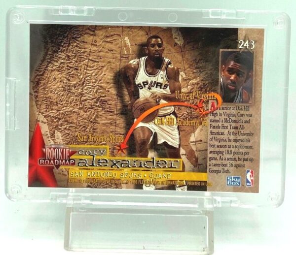 1996 Skybox RC Cory Alexander #243 (2)
