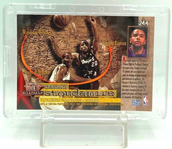 1996 Skybox RC Damon Stoudamire #244 (2) 1996 Skybox RC Damon Stoudamire #244 (2)
