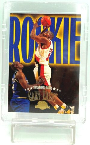 Vintage 1996 Skybox Rookie Randolph Childress Card #238 NBA Rookie Road Map Gold Script Print (Portland Trail Blazers) Sealed In Hard-Clear Protective Case “Rare-Vintage” (1996) **This Item Is No-Longer Available from Skybox** **All Our Photos Are of Actual Items** Description & Product Information ***Please View Photographs! *** Vintage 1996 Skybox Rookie Randolph Childress Card #238 NBA Rookie Road Map Gold Script Print **Please Note “Product Information: This Collector Vehicle Set, Video, Plate, Sports & Non-Sports Card, Virtual Pet, Action Figure Set Has a 26 Year Age Factor and are no longer available from the Manufacture. (“Discontinued Packaging”), “May Have Slight Shelf Wear”, Slightly Bent Cardboard Corners, Dents in Plastic Areas, & Minor Scratches. Some Packaging Clarity Distortion “May Occur Due to aging of Packaging Only, etc."* *This NBA Rookie Road Map Card #238 was Released In “1996” From Skybox. https://nowandthencollectibles.com/ https://nowandthencollectibles.com/ https://nowandthencollectibles.com/ https://www.upperdeck.com *Vintage 1996 Skybox Rookie Randolph Childress Card #238 *This Vintage 1996 Skybox Rookie Randolph Childress Card #238 Has A (26+) Years (Age Factor-To Date) (1) *There is "No Shelf Wear” √ Sealed In Clear Plexi-Glass Card Protective Case (2) *There is "No Bent Cardboard Corners" √Sealed In Clear Plexi-Glass Card Protective Case (3) *There is "No Dents in Plastic Areas" √Sealed In Clear Plexi-Glass Card Protective Case (4) *There is "No Minor Scratches" √Sealed In Clear Plexi-Glass Card Protective Case (5) *There is "No Packaging Clarity Distortion" √ None (Please View All Photos!!) *Vintage Un-Graded Card Information: *Items ("INCLUDED") Are: * *Vintage 1996 Skybox Rookie Randolph Childress Card #238 *"Sealed In Hard-Clear Protective Case" *"VINTAGE 1996 Skybox Rookie Randolph Childress Card #238 Is "Extremely Gradable!!"* *This Vintage Skybox NBA Rookie Card Is listed in MINT Condition. *Clearly Visible In The Photo Images. *Drafted By: (Portland Trail Blazers) This Skybox NBA Rookie Card Is: *Unquestionably: *A Must Have For Any Randolph Childress' Fan! Product Type: (Rookie Road Map Card) Year Released: (1996) Condition: Mint Produced By: Skybox UPC #: N/A Product #: N/A AGES: 8+  location@BR-Stacked (6-Door Tan-Console Clear Case #2!) (3) 12-27-2022 location@BR Stacked (2-Door White Tall-Cabinet Shelf) (0) 12-27-2022