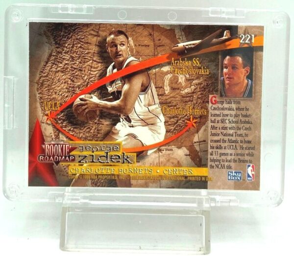 1996 Skybox RC George Zidek #221 (2)