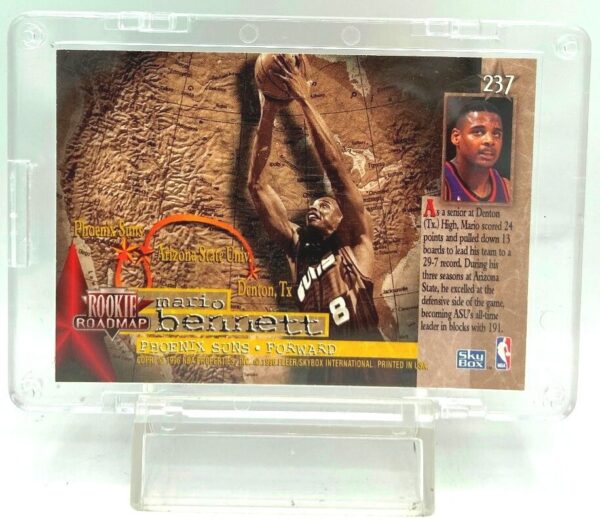 1996 Skybox RC Mario Bennett #237 (2)