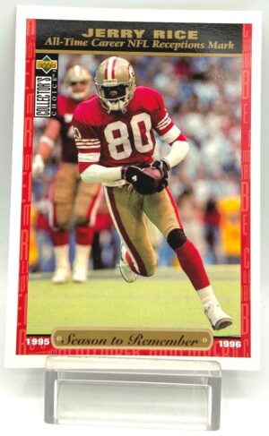 1996 UD NFL Jerry Rice #74 (1)