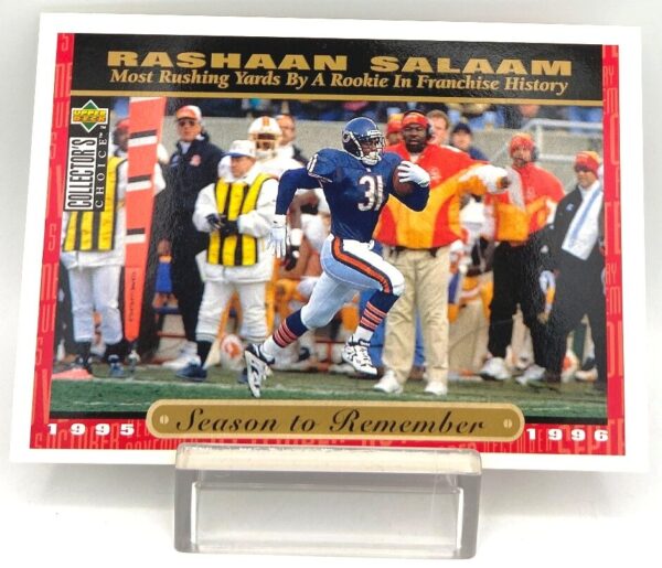 1996 UD NFL Rashaan Salaam #49 (1) 1996 UD NFL Rashaan Salaam #49 (1)