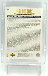 1996 UD Predictor Anfernee Hardaway R9 (2)