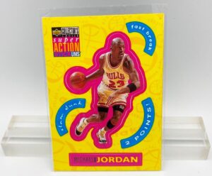 1996 UD Sticker Card Michael Jordan #S30 (1)