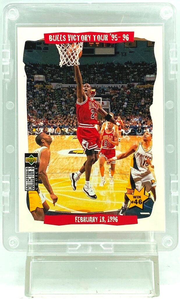 1996 UD Victory Tour Michael Jordan Card #26 (1)