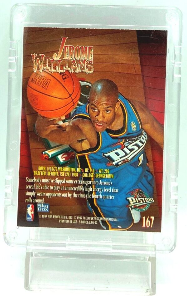 1996 Z Force Jerome Williams #167 (2)