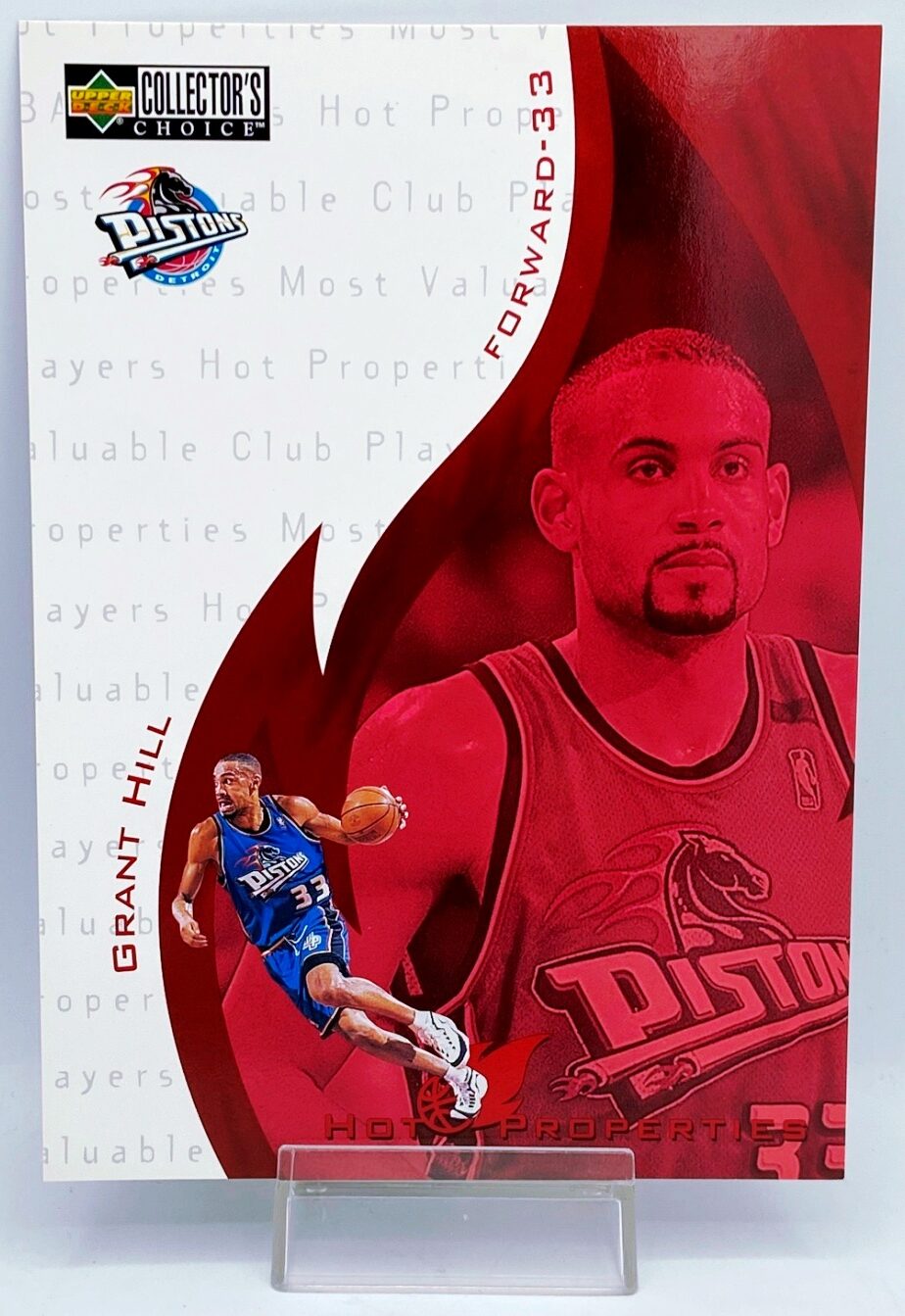 1997 UD Hot Properties Grant Hill H2 (1)