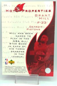 1997 UD Hot Properties Grant Hill H2 (2)