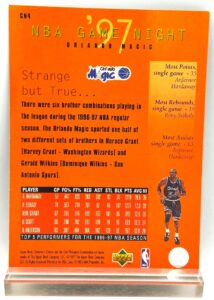 1997 UD NBA Game Night Orlando Magic (3)