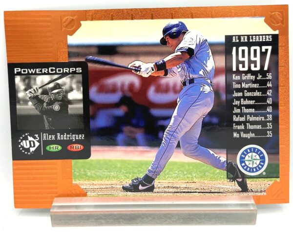 1998 UD 3 Power Corps Alex Rodriguez (2)