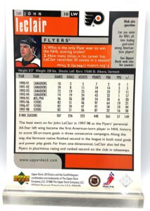1998 UD Choice John LeClair (4)