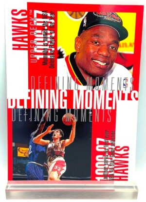 1998 UD Defining Moments Atlanta Hawks (1)