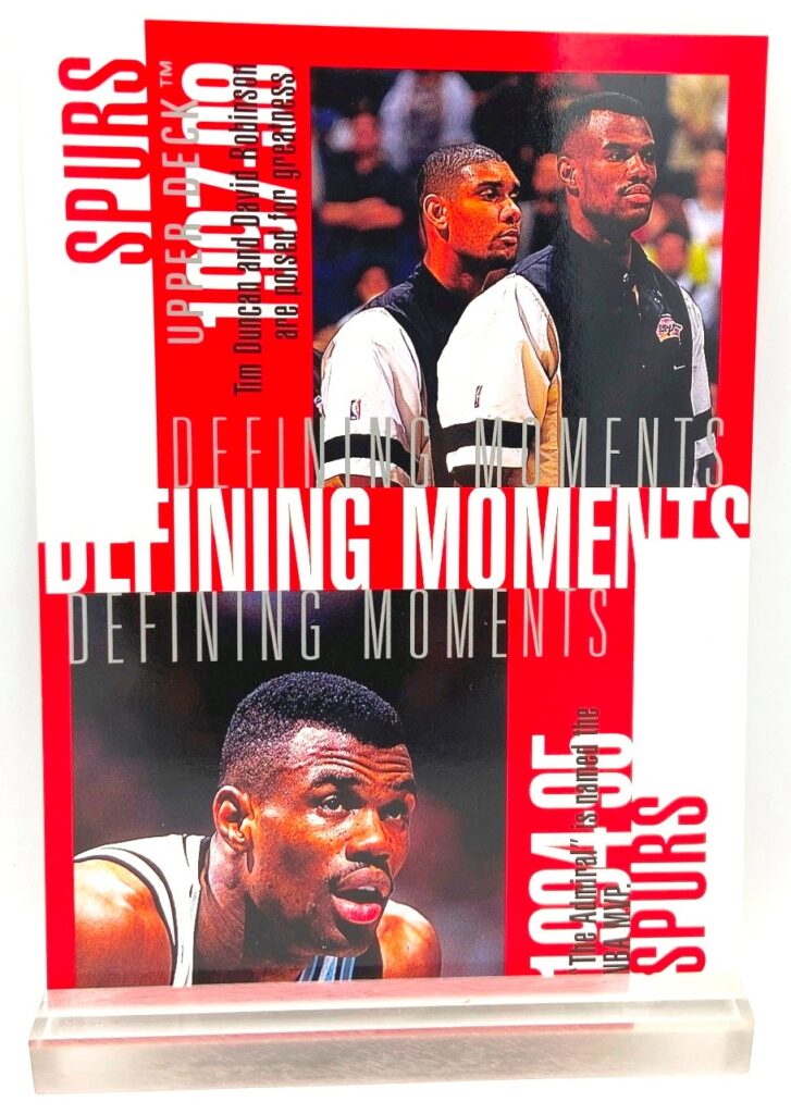1998 UD Moments San Antonio Spurs (1)