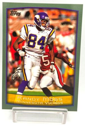 1999 Topps NFL Randy Moss Card #2-8 (1)