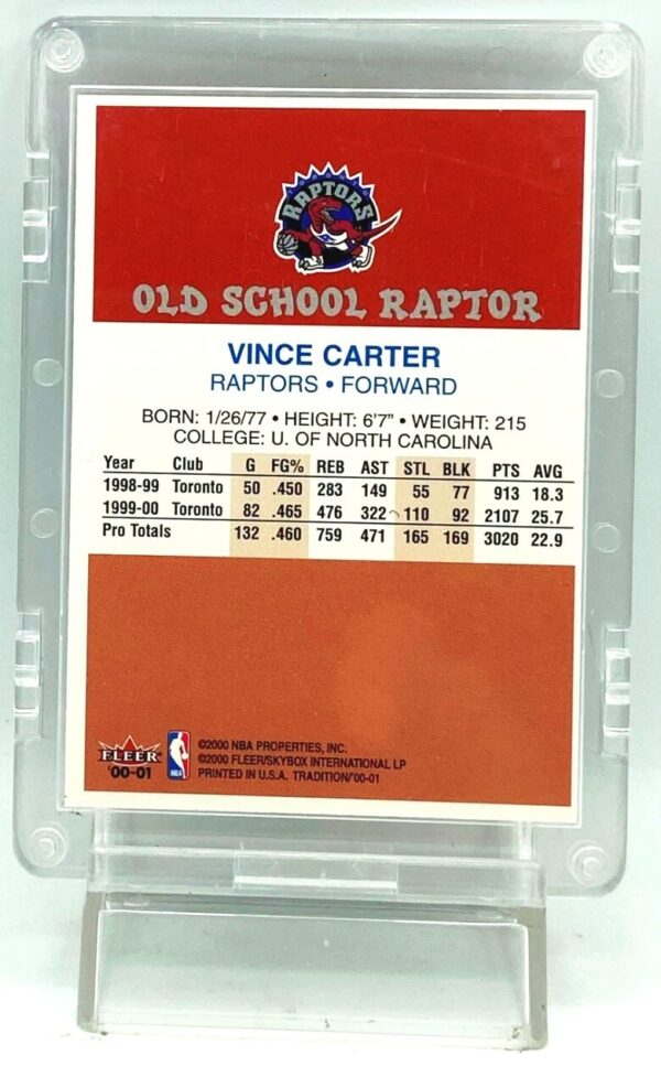 2000 Fleer Vince Carter Retro Card (2) 2000 Fleer Vince Carter Retro Card (2)