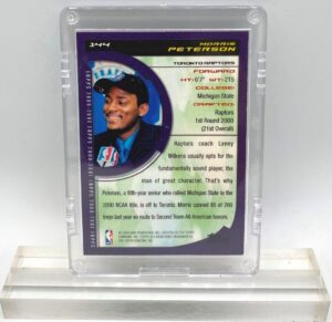 2000 Topps RC Morris Peterson Card #144 (2)