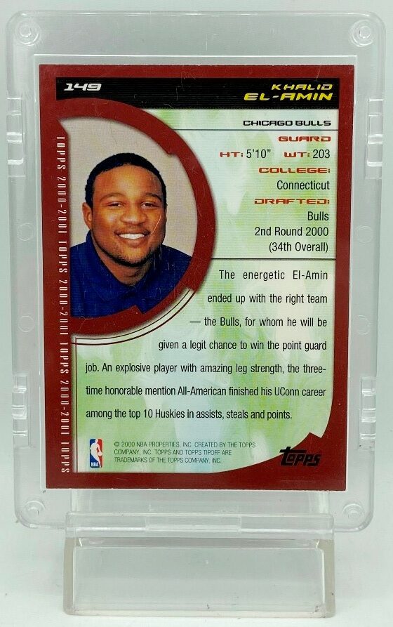 2000 Topps Tip-Off Khalid EL-Amin #149 (C)