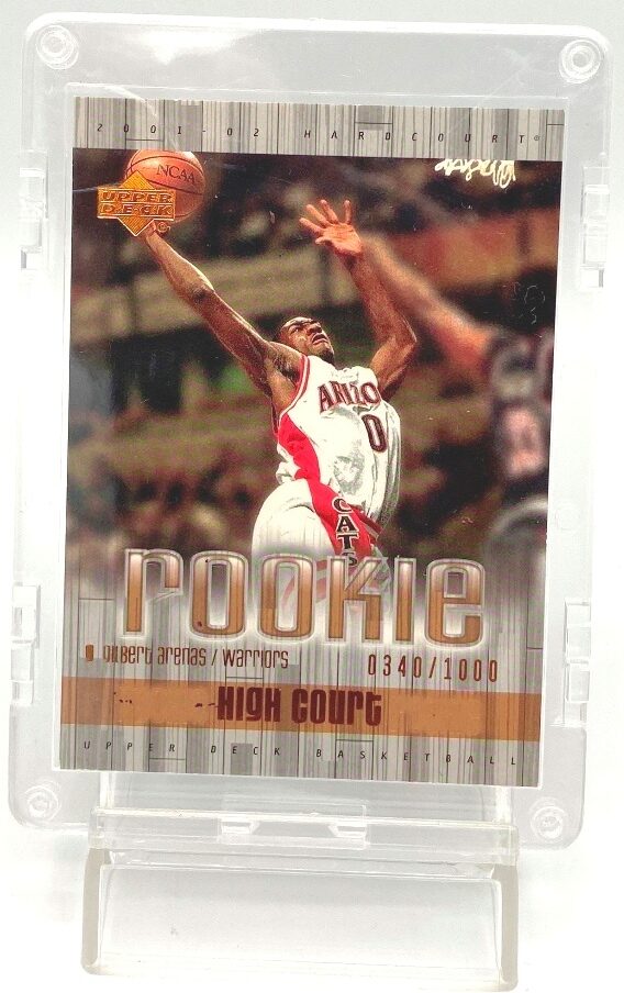 2001 UD Rookie High Court Gilbert Arenas (1)