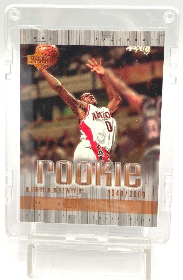 2001 UD Rookie High Court Gilbert Arenas (2)
