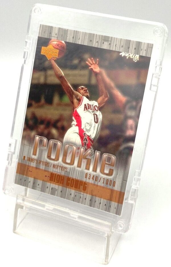 2001 UD Rookie High Court Gilbert Arenas (4)