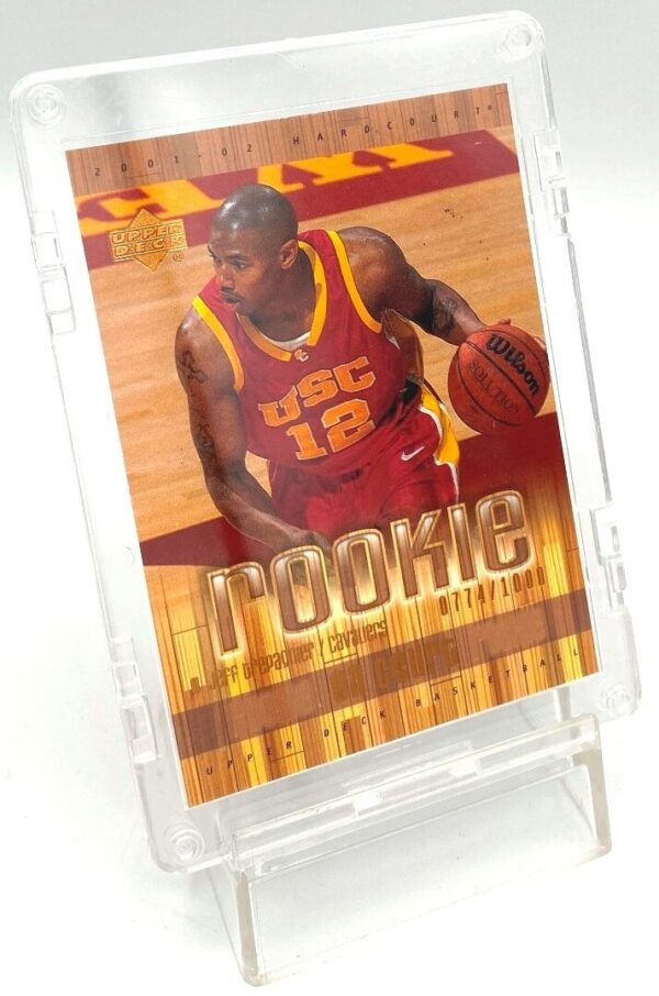 2001 UD Rookie On Court Jeff Trepagnier (3)