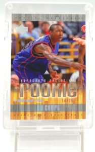 2001 UD Rookie On Court Steven Hunter (1)
