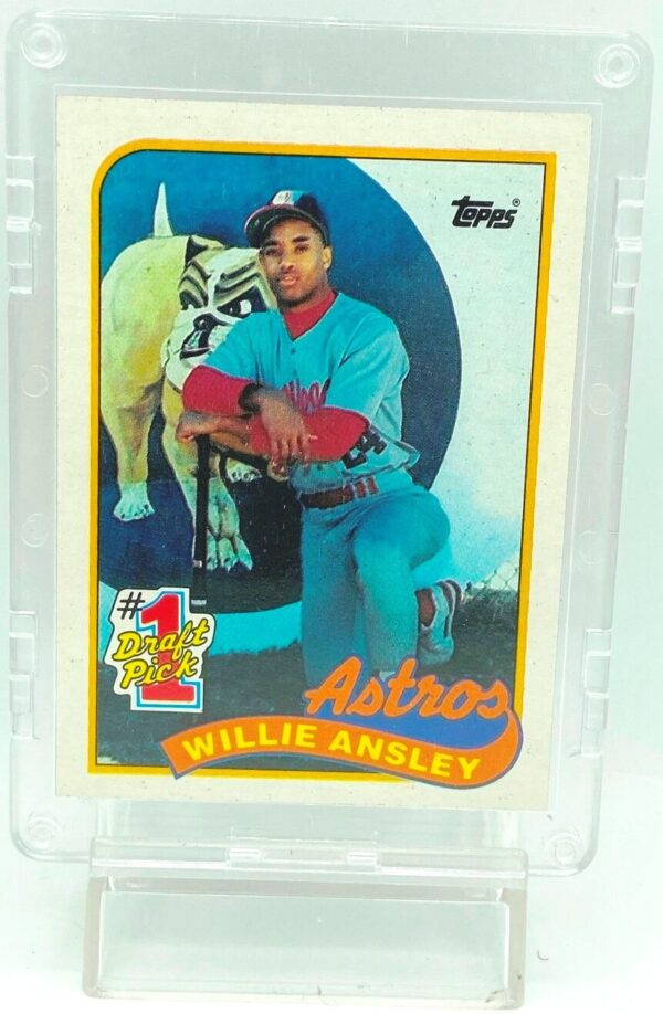 1989 Topps Willie Ansley Rookie #607 (1) 1989 Topps Willie Ansley Rookie #607 (1)
