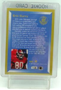 1993 Fleer Eric Curry RC #4 (2)