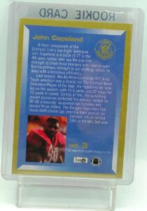 1993 Fleer John Copeland RC #3 (2)