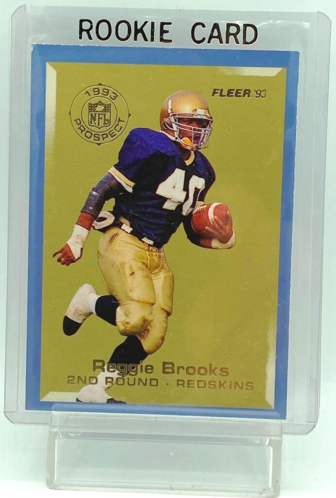 1993 Fleer Reggie Brooks RC #29 (1)