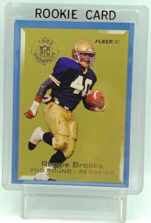 1993 Fleer Reggie Brooks RC #29 (1)