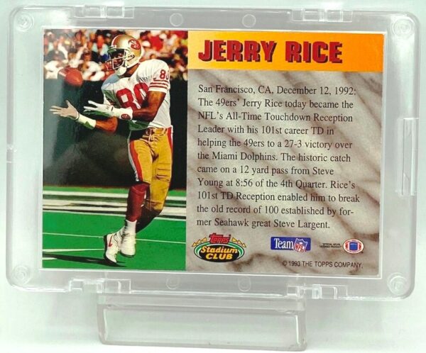 1993 SC Jerry Rice Record Breaker (2)