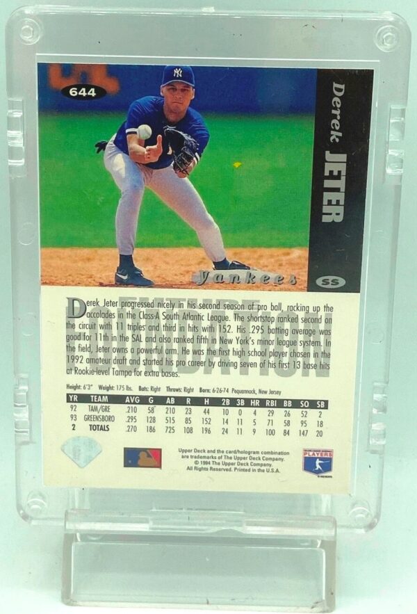 1994 CC FF Derek Jeter Rookie #644 (2)