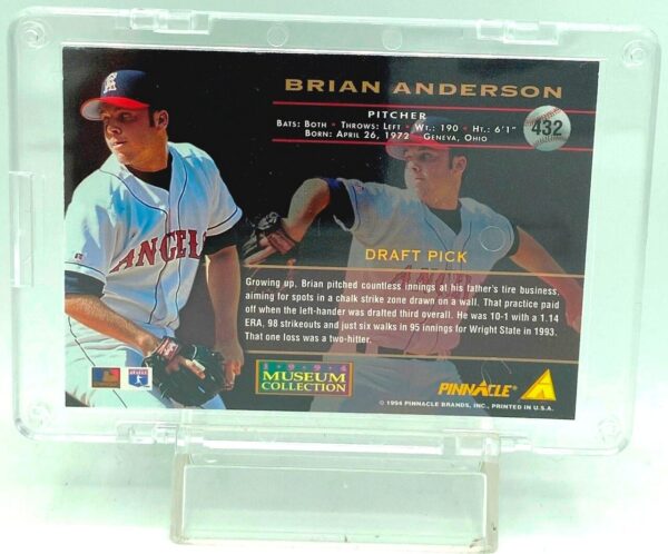 1994 Pinnacle DP Brian Anderson #432 (3)